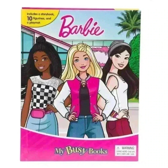 Mattel Barbie My Busy Books Phidal Publishing Sealed - Picture 1 of 7